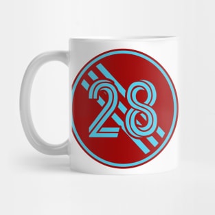 Abraham Rodriguez Number 28 Jersey Colorado Rapids Inspired Mug